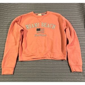Miami Beach Women's Coral Sweater- M